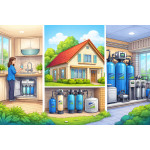 Чем отличается бытовая, коттеджная и коммерческая водоочистка